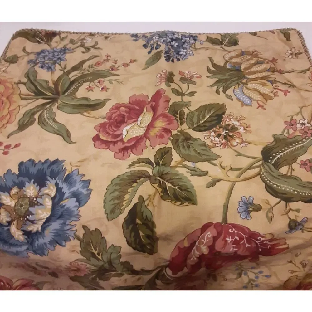 Waverly Pillow Shams Bold floral & Jacquard Traditional French Country 24x30